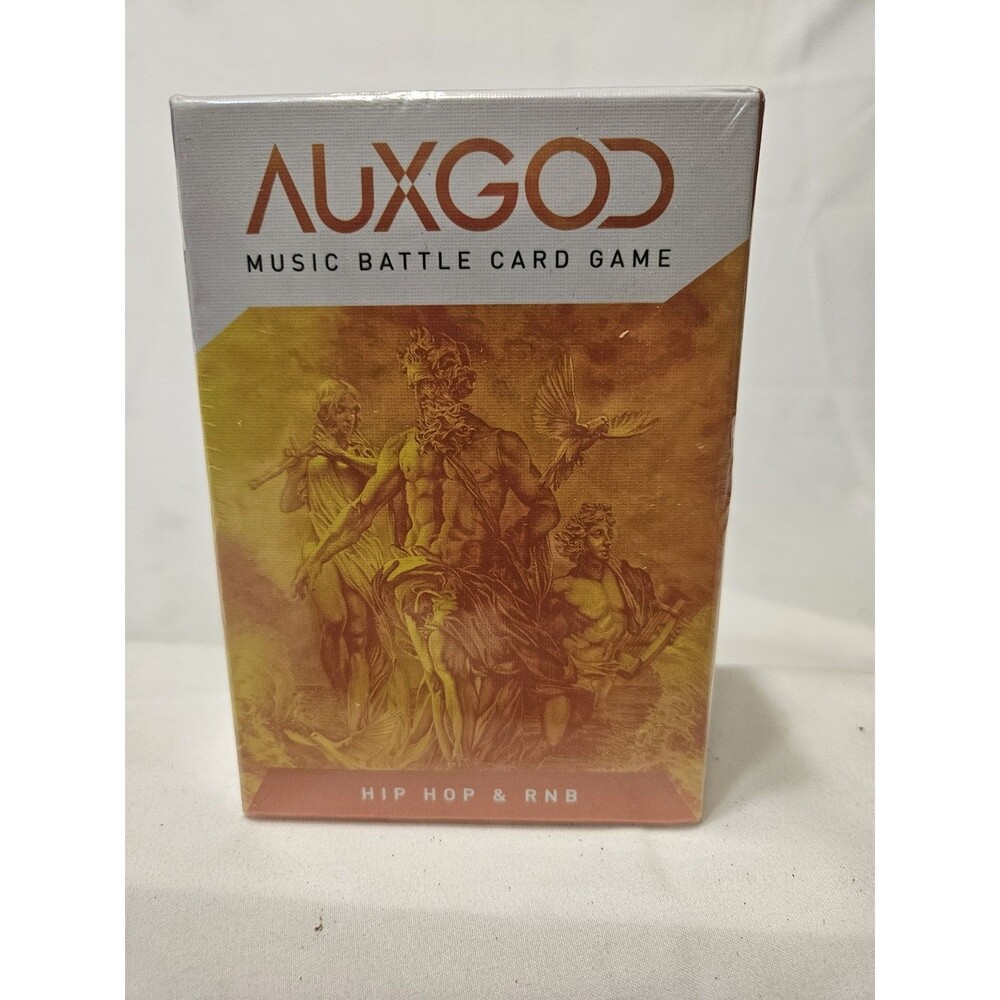 NEW  AUXGOD Music Battle Card Game Hip Hop RNB Complete Game (Factory Sealed)